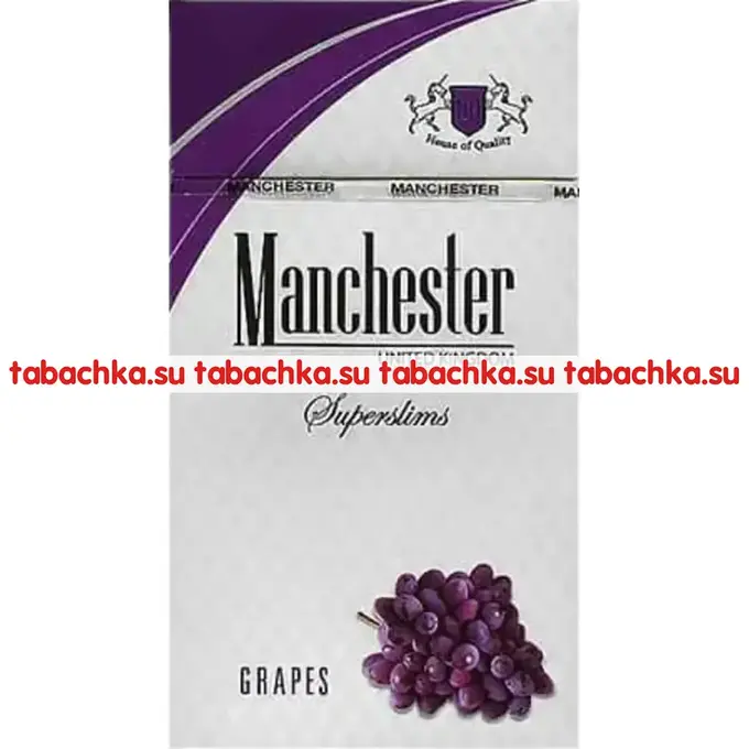 Сигареты Manchester Grapes Superslims